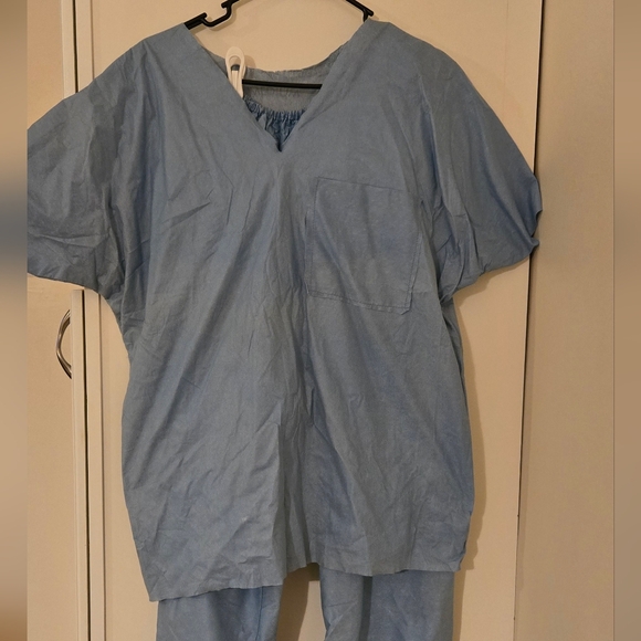 Blue Scrub Set - Picture 4 of 5